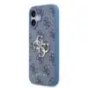 Guess iPhone 17 Back cover case - 4G - Big Metal Logo - Blauw-4