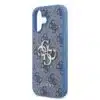 Guess iPhone 17 Back cover case - 4G - Big Metal Logo - Blauw-5