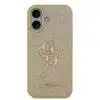 Guess iPhone 17 Back cover case - Big 4G - Fixed Glitter - Goud-3