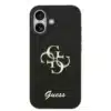 Guess iPhone 17 Back cover case - Big 4G - Fixed Glitter - Zwart-3