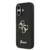 Guess iPhone 17 Back cover case - Big 4G - Fixed Glitter - Zwart-4