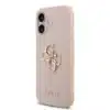 Guess iPhone 17 Back cover case - Grained - Big 4G Logo - Roze-4