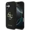 Guess iPhone 17 Back cover case - Grained - Big 4G Logo - Zwart-1
