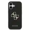 Guess iPhone 17 Back cover case - Grained - Big 4G Logo - Zwart-3