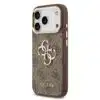 Guess iPhone 17 Pro Back cover case - 4G - Big Metal Logo - Gold Edge - Bruin-4