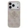 Guess iPhone 17 Pro Back cover case - 4G - Big Metal Logo - Roze-3