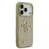 Guess iPhone 17 Pro Back cover case - Big 4G - Fixed Glitter - Goud-2