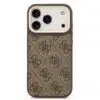 Guess iPhone 17 Pro Back cover case - Magsafe PU Leather - 4G Classic Logo - Bruin-3