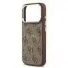 Guess iPhone 17 Pro Back cover case - Magsafe PU Leather - 4G Classic Logo - Bruin-5