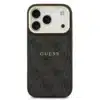 Guess iPhone 17 Pro Back cover case - Magsafe PU Leather - 4G Classic Logo - Zwart-3
