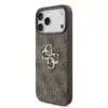 Guess iPhone 17 Pro Max Backcover hoesje - 4G - Big Metal Logo - Bruin-2