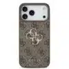 Guess iPhone 17 Pro Max Backcover hoesje - 4G - Big Metal Logo - Bruin-3