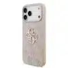 Guess iPhone 17 Pro Max Backcover hoesje - 4G - Big Metal Logo - Roze-2