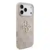 Guess iPhone 17 Pro Max Backcover hoesje - 4G - Big Metal Logo - Roze-4