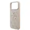 Guess iPhone 17 Pro Max Backcover hoesje - 4G - Big Metal Logo - Roze-5