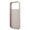 Guess iPhone 17 Pro Max Backcover hoesje - 4G - Big Metal Logo - Roze-6
