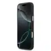 Guess iPhone 17 Pro Max Backcover hoesje - 4G - Big Metal Logo - Silver Edge - Zwart-7