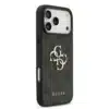 Guess iPhone 17 Pro Max Backcover hoesje - 4G - Big Metal Logo - Zwart-4
