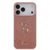 Guess iPhone 17 Pro Max Backcover hoesje - Big 4G - Fixed Glitter - Roze-3