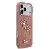 Guess iPhone 17 Pro Max Backcover hoesje - Big 4G - Fixed Glitter - Roze-4