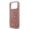 Guess iPhone 17 Pro Max Backcover hoesje - Big 4G - Fixed Glitter - Roze-5