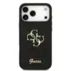 Guess iPhone 17 Pro Max Backcover hoesje - Big 4G - Fixed Glitter - Zwart-3