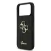 Guess iPhone 17 Pro Max Backcover hoesje - Big 4G - Fixed Glitter - Zwart-5