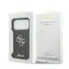 Guess iPhone 17 Pro Max Backcover hoesje - Big 4G - Fixed Glitter - Zwart-8