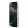 Guess iPhone 17 Pro Max Backcover hoesje - Grained - Big 4G Logo - Roze-7