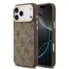 Guess-Backcover-Magsafe PU Leather-4G Classic Logo-iPhone 17 Pro Max-18 Pro Max-Bruin - Thumbnail Image 1