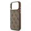 Guess-Backcover-Magsafe PU Leather-4G Classic Logo-iPhone 17 Pro Max-18 Pro Max-Bruin - Thumbnail Image 5