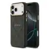 Guess iPhone 17 Pro Max Backcover hoesje - Magsafe PU Leather - 4G Classic Logo -Zwart-1