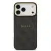 Guess iPhone 17 Pro Max Backcover hoesje - Magsafe PU Leather - 4G Classic Logo -Zwart-3