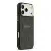 Guess iPhone 17 Pro Max Backcover hoesje - Magsafe PU Leather - 4G Classic Logo -Zwart-4