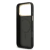Guess iPhone 17 Pro Max Backcover hoesje - Magsafe PU Leather - 4G Classic Logo -Zwart-6