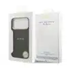 Guess iPhone 17 Pro Max Backcover hoesje - Magsafe PU Leather - 4G Classic Logo -Zwart-8