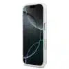 Lacoste iPhone 17 Pro Backcover hoesje - MagSafe - Frosted Finish - Wit-7