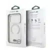 Lacoste iPhone 17 Pro Backcover hoesje - MagSafe - Frosted Finish - Wit-8