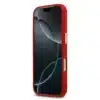 Lacoste iPhone 17 Pro Max Backcover hoesje - MagSafe - Metal Logo - Rood-7