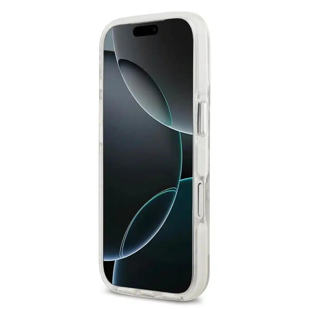 Lacoste iPhone 17 ProMax Backcover hoesje - MagSafe - Frosted Finish - Wit-7