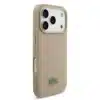 Lacoste-Backcover-iPhone 17 Pro Max-18 pro Max-Magsafe-Taupe - Thumbnail Image 4