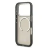 Lacoste iPhone 17 ProMax Backcover hoesje - MagSafe - Transparent Case With Frosted Finish - Grijs-6