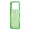 Lacoste iPhone 17 ProMax Backcover hoesje - MagSafe - Transparent Case With Frosted Finish - Groen-6