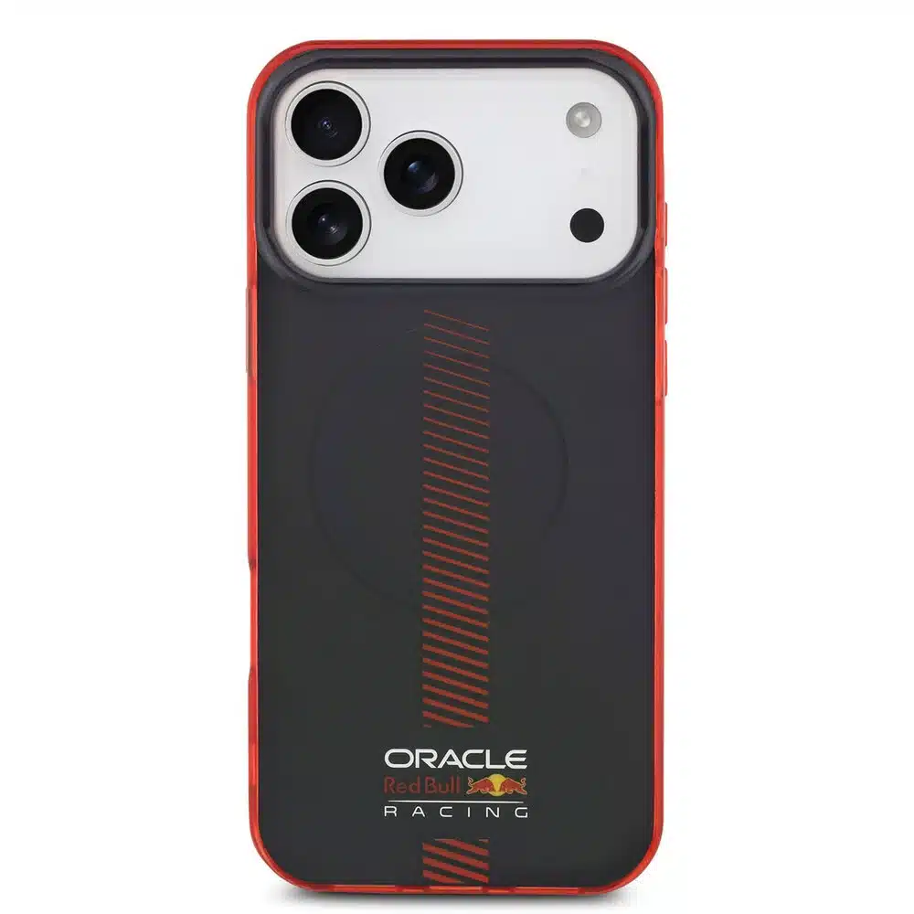 Red Bull Racing iPhone 17 Pro Max Backcover hoesje - Magsafe - Double Layer - Powerbar - Donker Blauw 3