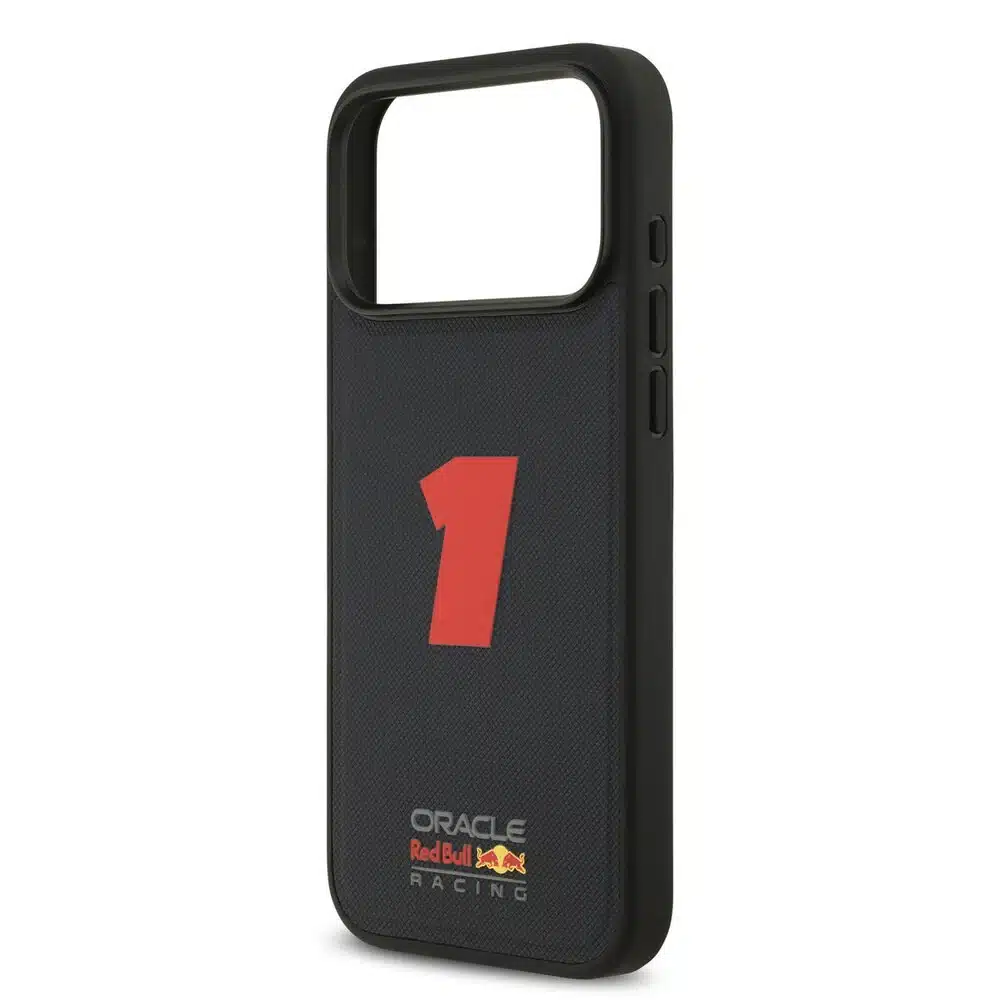 Red Bull Racing iPhone 17 Pro Max Backcover hoesje - Magsafe - Meshed - 3D Rubber Number 1-Donker Blauw 5