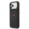 Red Bull Racing iPhone 17 Pro Max Backcover hoesje - Magsafe - Meshed PU Leather - Red Ring Logo - Donker Blauw-2