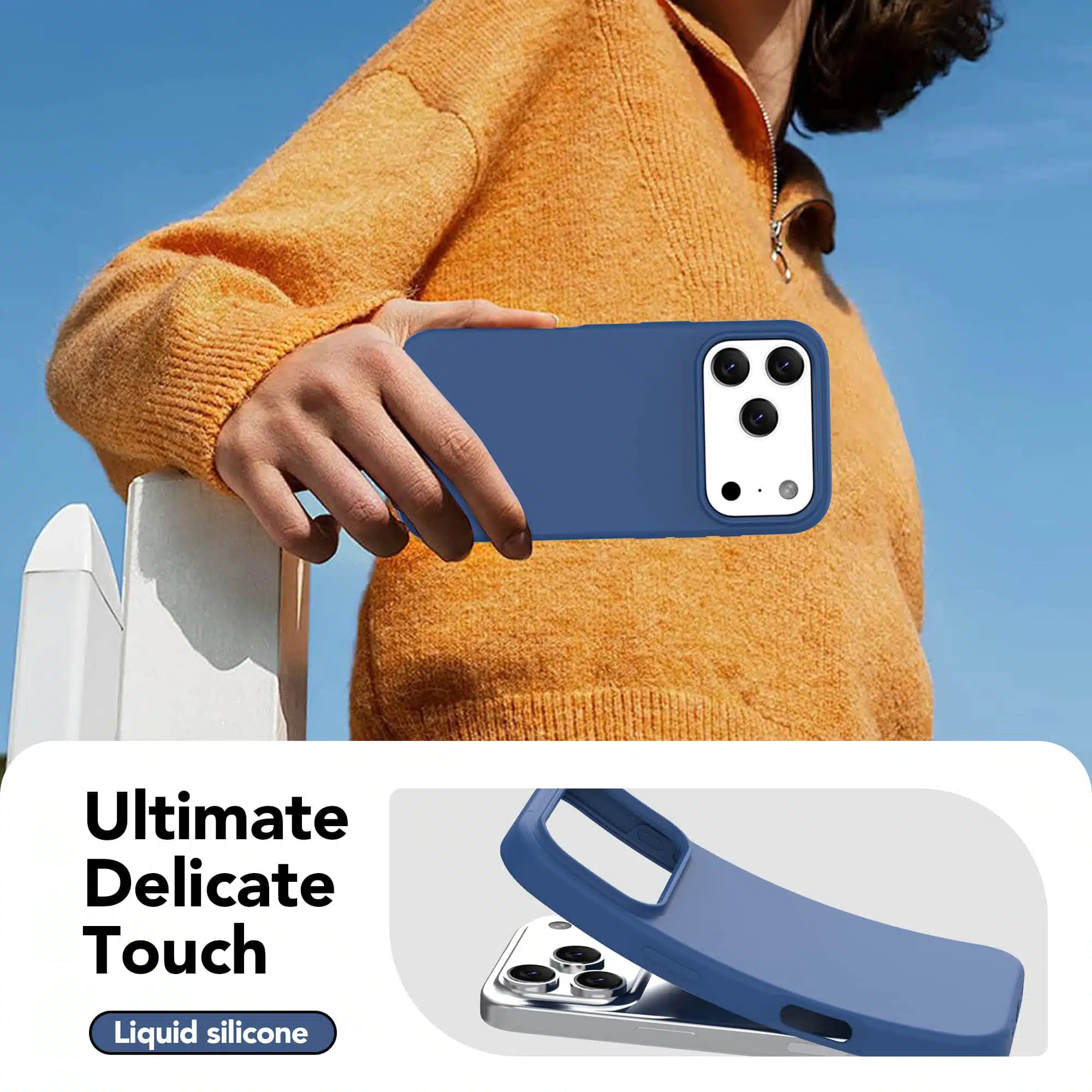 Solidenz-Backcover-iPhone 17 Pro-18 Pro-MagSafe-Blauw - Afbeelding 4