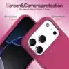 Solidenz-Backcover-iPhone 17 Pro Max-18 pro Max-MagSafe-Donker Roze - Thumbnail Image 3