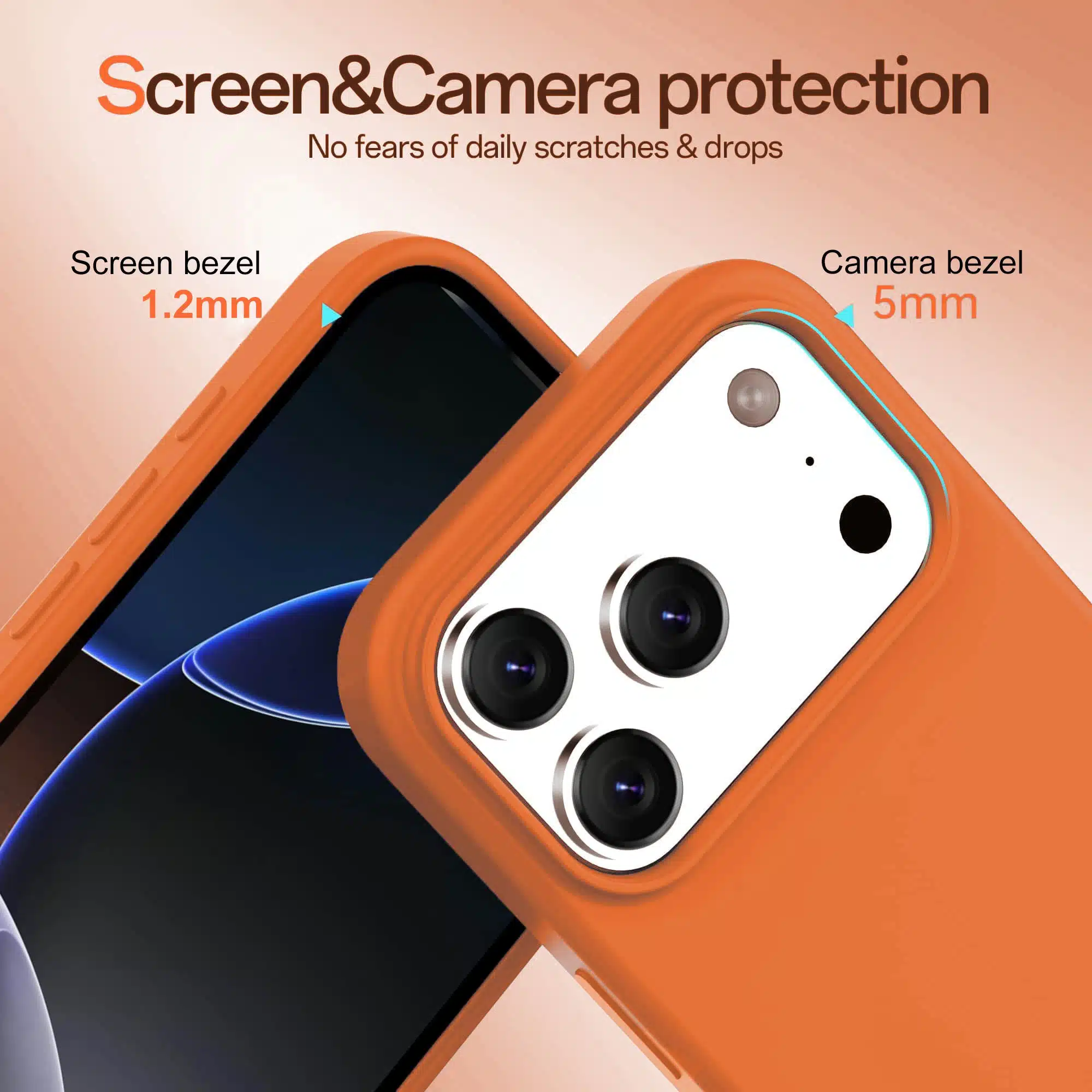 Solidenz-Backcover-iPhone 17 Pro-18 Pro-MagSafe-Oranje - Afbeelding 3
