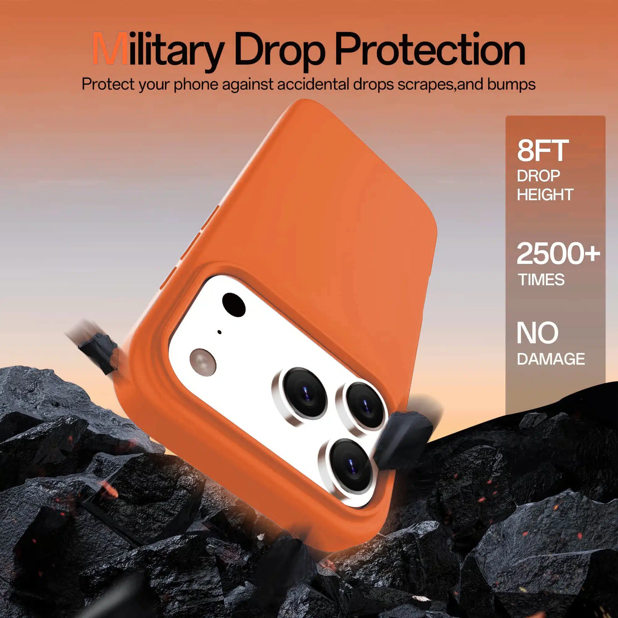 Solidenz-Backcover-iPhone 17 Pro-18 Pro-MagSafe-Oranje - Afbeelding 6